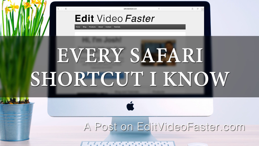 safari keyboard shortcuts blog title