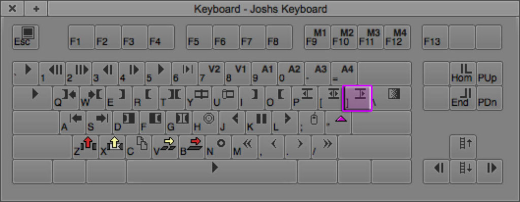 Trim B Side | Trimming Keyboard Shortcut in Avid