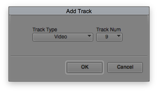 Custom Track Number in Avid