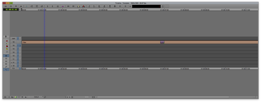 Timeline Keyboard Shortcut in Avid