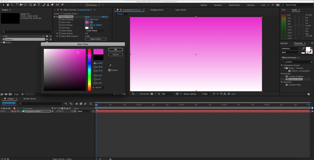 Gradients in After Effects – Edit Video Faster – Video Editing Tutorials