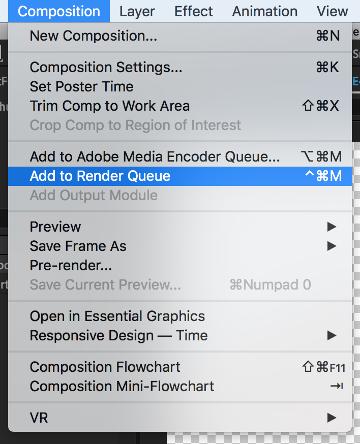 Export QuickTime Video with Alpha Channel in After Effects – Tutorial