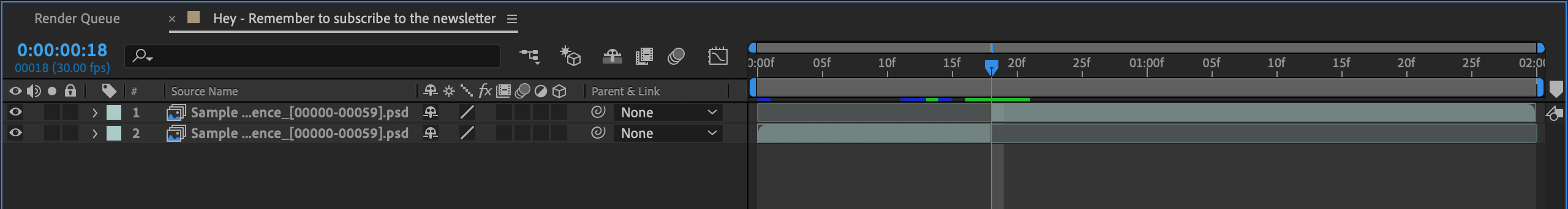 Korrupt bagage damp How to Split Layer in After Effects – Edit Video Faster